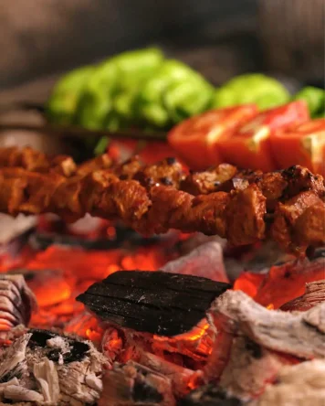Tender grilled meats with signature sauces from Hatay cuisine at Hatay Gurme